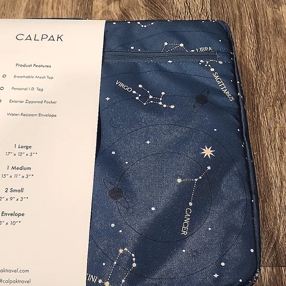 Calpak Astrology Packing Cubes- 5 Pieces - Picture 9 of 9